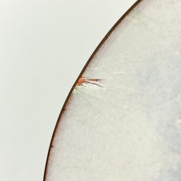 Enamelware Trinket Dish Seagulls in Flight Signed Brumm Beach Coastal - Picture 3 of 7